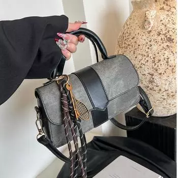 Популярные женские сумки Нишевые сумки высокого класса в иностранном стиле с текстурой Модная сумка-мессенджер через плечо для поездок на работу хаки