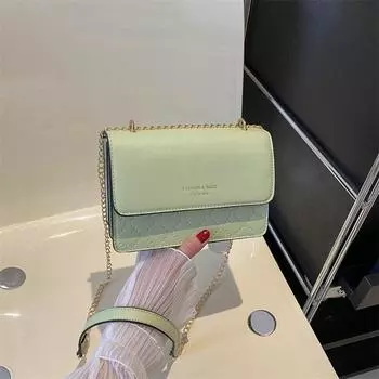 Популярные женские сумки, сумки с ромбовидной цепочкой, женские сумки на осень и зиму 2024 года, новые модные маленькие свежие сумки через плечо, сумки-мессенджеры в иностранном стиле белый