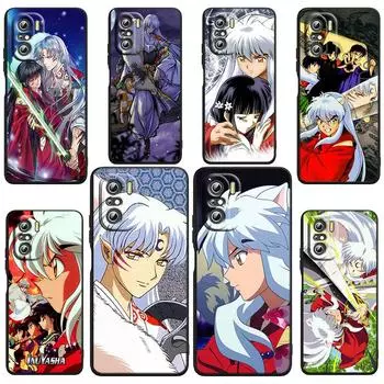 Популярный аниме Inuyasha Sesshomaru для Xiaomi Redmi Note 12 Turbo 11E 11S 11 11T 10 10S 9 9T 9S Pro Plus 5G черный чехол для телефона Redmi Note 8
