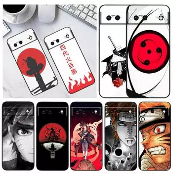 Популярный аниме Наруто для Google Pixel 6 Pro 6A 5A 5 4 4A XL 5G черный чехол для телефона противоударный чехол мягкий Fundas Coque Capa Google Pixel 4