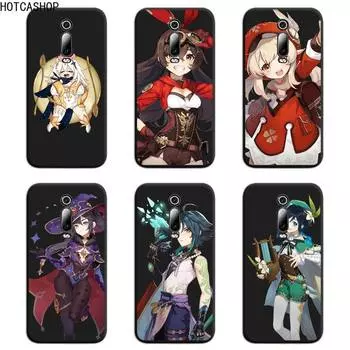 Популярный чехол для игрового телефона Genshin Impact для Redmi 9A 9 8A 7 6 6A Note 9 8 8T Pro Max K20 K30 Pro Redmi 8