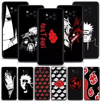 Популярный чехол для телефона с аниме «Наруто» для Xiaomi Poco X3 NFC F3 Pro 5G F1 Mi 12 11T 10T Pro 11 Lite 9T Note 10Lite, силиконовый чехол Poco X3 NFC