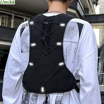 Популярный функциональный тактический жилет, светоотражающая сумка для хранения телефона с карманом и дополнительным держателем для телефона, рюкзак, жилет для бега на велосипеде CHINA