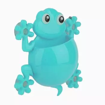 Популярный Gecko Зубная щетка Стойка для хранения Домашняя ванная комната Настенное крепление Мультфильм Высокое качество 1PC Держатель Присоска 3