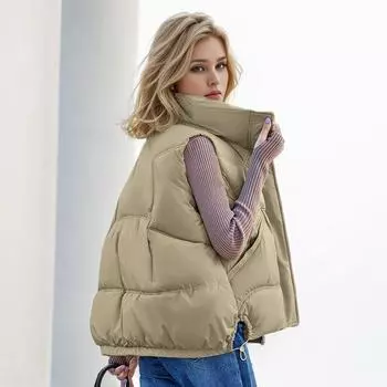 Популярный хлопковый жилет короткий женский модный универсальный свободный жилет в пяти странах Центральной Азии, ношение жилета куртка M