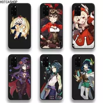 Популярный игровой чехол Genshin Impact для Samsung Galaxy S20 FE plus Ultra S6 S7 edge S8 S9 plus S10 5G lite 2020 Galaxy S9 plus