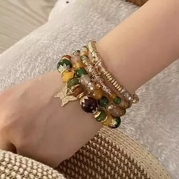 Популярный модный браслет из бусин, богемный браслет-бабочка