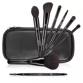 Популярный набор кистей для макияжа SIXPLUS из 8 штук. Мягкая кисть для макияжа серии Dawn. Удобная кисть для макияжа. Специальный инструмент для макияжа. Удерживающее устройство для пудры. В комплекте