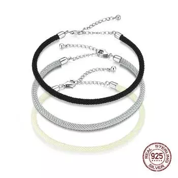 Популярный новый базовый браслет «сделай сам», модный и универсальный тканый браслет на удачу Adjustable size красный