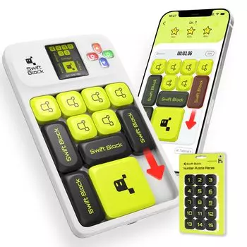 Популярный подарок для начальной школы Swift Educational Brain Portable Girl in a Puzzle Подарок на день рождения для образования Подарок на день рождения на Рождество для ребенка