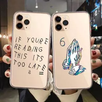 Популярный рэпер Дрейк Мягкий силиконовый чехол для телефона iPhone 13 Pro Max 6 6S 7 8 Plus XR XS Max 12 Mini 11 Pro Max Cover Fundas iPhone SE 2020