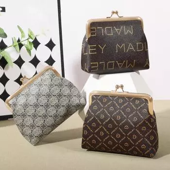 Популярный женский кошелек-клатч, универсальный кошелек для монет большой емкости 15*12.5*4.5cm