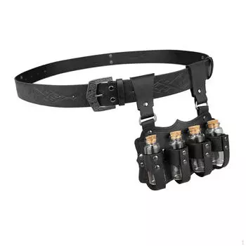 Пояс-аксессуар Alchemy для блузки и джинсов чёрный