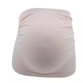 Пояс для беременных, дышащий, поддерживающий пояс для живота, мягкий, для беременных, цвет кожи M M