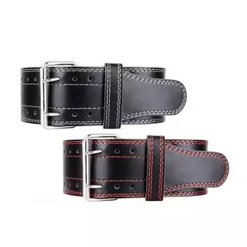 Пояс для фитнеса из воловьей кожи, мужской и женский, для приседаний, для тяжелой атлетики, для талии, спортивный защитный пояс XS белый