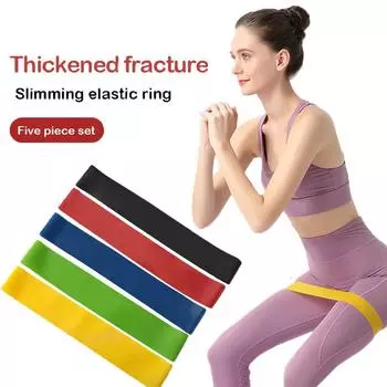 Пояс для йоги, фитнес-пояс, эластичный пояс для сопротивления, пояс для приседаний, кольцо для растяжки 01