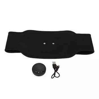 Пояс для наращивания мышц живота EMS, 12 режимов, 19 силовых передач, электрическая подушка для тренировки мышц живота