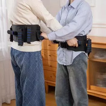 Пояс для переноса Пояс для поддержки талии Пояс для поддержки талии при ходьбе Пояс для поддержки талии Вспомогательный пояс для поддержки талии чёрный