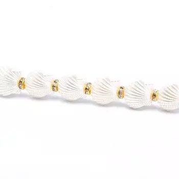 Пояс для платья с жемчужной ракушкой, необычная женская поясная цепочка