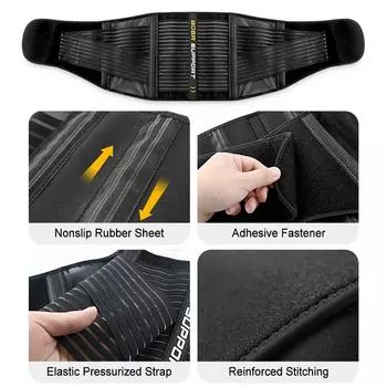 Пояс для поддержки поясницы для мужчин и женщин, легкий дышащий бандаж для нижней части спины от болей в пояснице XL