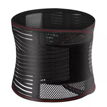 Пояс для поддержки спины, мужской пояс для поддержки спины, поясничный ортопедический пояс, пояс для поддержки позвоночника, корсет для тренировки талии S