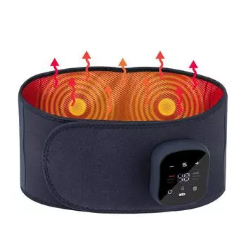Пояс для поддержки спины с подогревом, поясничный бандаж с регулируемой температурой, пояс для поддержки живота и поясницы