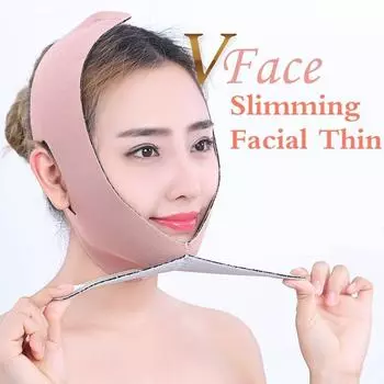 Пояс для подтяжки лица, тонкая маска для лица, массажер для тонкого лица, редуктор для двойного подбородка, формирователь лица