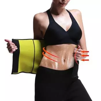 Пояс для похудения Sauna Sweat Trainer из неопрена для похудения Body Shape Corset Slim Abdomen Sheath Women s Abdomen Trimmer Exercise S