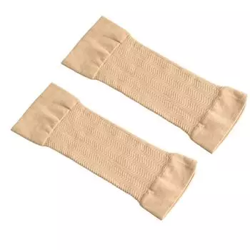 Пояс для похудения Slim Arms Trimmer Girdle Weight Loss Sleeves Elastic Fat Slimmer Trainer Massager Women Slimming Wrap Belt Band Upper Arm Shaper 22*6cm жёлтый