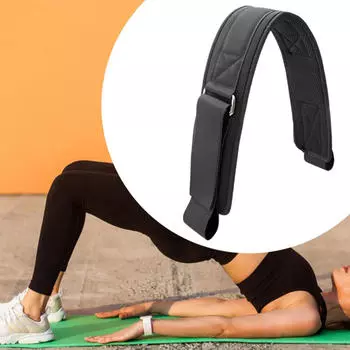 Пояс для ягодиц, пояс для ягодиц, гиря, простая в использовании, женщины, мужчины, глубокая тренировка бедер для чёрный