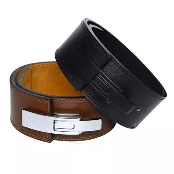 Пояс для тяжелой атлетики, фитнес-силовой тренинг, подтягивающая штанга, подвесной нейлоновый грузовой пояс, пояс для пауэрлифтинга для мужчин и женщин S чёрный