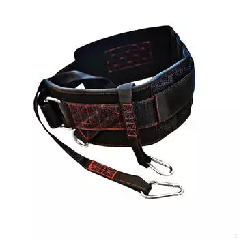 Пояс для тяжелой атлетики, пояс для фитнеса, удобный поясничный пояс для поддержки спины, тренажерный зал Red Thread