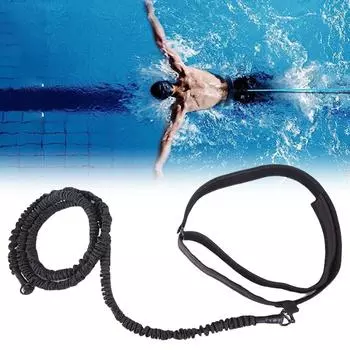 Пояс для тренировок по плаванию Эластичный шнур для плавания Эластичная лента для плавания Стационарное плавание Ремень для плавания Статический пояс для плавания
