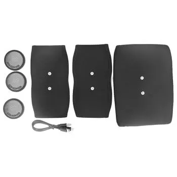 Пояс для упражнений на мышцы живота, имитирующий биологические микротоки, портативный стимулятор мышц живота