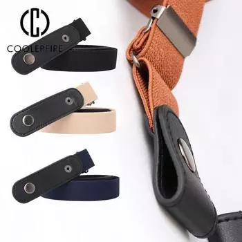 Пояс для женщин, эластичный пояс, платья, модный пояс без пряжек для джинсов, пояс для брюк, без выпуклостей, без хлопот, ремень HB096 75cm белый