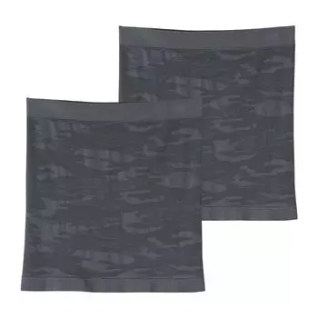 Пояс для живота Haramaki подходит для тела, эластичный, унисекс, набор из 2 шт. MK1001, угольно-серый, свободный размер [Gunze]