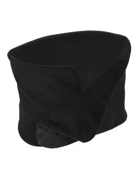 Пояс для живота с бесшумной липучкой имеет дизайн для удобного ношения, приятный на ощупь, предотвращает проникновение холодного воздуха из кондиционера [SYOHO] (Грей, Л) серый