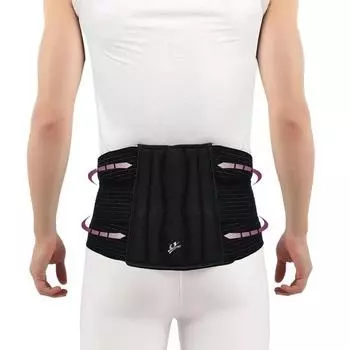 Пояс Flamingo Lumbar Sacro Com Com для облегчения боли в пояснице | пояс для поддержки спины, пояснично-крестцового отдела, корректор осанки для копчика S