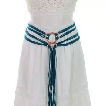 Пояс-веревка ведьмы викинга, регулируемая длина, ренессансный, на Хэллоуин, пояс на талию, фестивальный, аксессуар для ролевого костюма