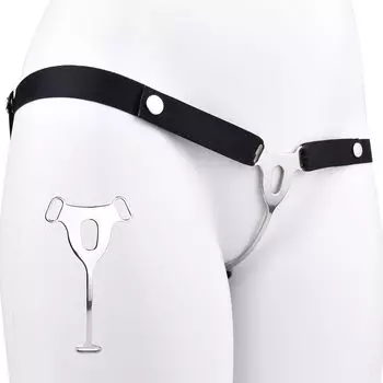 Пояс верности Trubliss для мальчиков и носимое целомудрие поставляется с дополнительной нержавеющей взрослой секс-клеткой верности, чтобы предотвратить побег члена A1