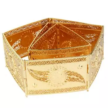 Пояс золотого цвета, французские монеты Наполеона, пояс, ювелирные изделия, женское платье, металлическая цепочка для тела, пояс, подарок серебряный