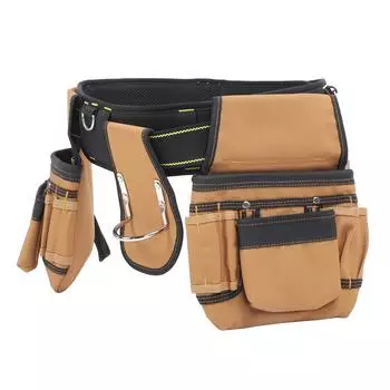 Поясная сумка Carpenter с 23 карманами, съемная многофункциональная поясная сумка для инструментов из ткани Оксфорд, сумка для инструментов для Elec