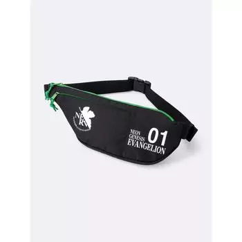 Поясная сумка Gu By Uniqlo Evangelion 09 BLACK/ONE SIZE