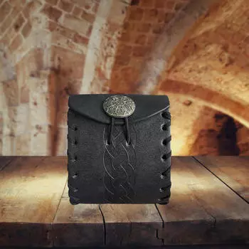 Поясная сумка, кошелек, сумка для вечеринки, ролевой игры, сценического шоу, для мужчин и женщин Black Stripe Pattern