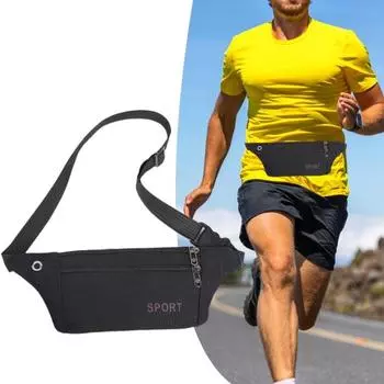 Поясная сумка многофункциональная регулируемая вместительная многокарманная застежка-молния для хранения вещей износостойкая для использования на открытом воздухе армия зеленый