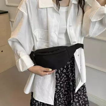 Поясная сумка мужская спортивная сумка для фитнеса женская сумка для мобильного телефона повседневная сумка на грудь большой емкости повседневная сумка One Size бежевый