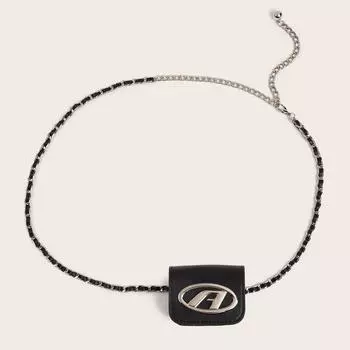 Поясная сумка с буквой D женская в французском стиле «маленький аромат», поясная сумка, мини-легкая сумка-мессенджер на цепочке