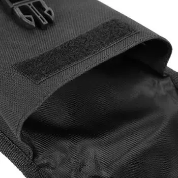 Поясная сумка с карманом на пояс для подводного плавания с быстросъемной пряжкой чёрный