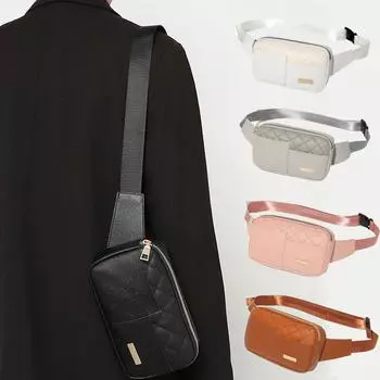 Поясная сумка унисекс, большая поясная сумка, дорожная поясная сумка для денег, сумка-кошелек белый