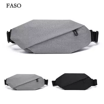 Поясная сумка унисекс, нагрудная сумка, сумка через плечо, поясная сумка на пояс, парусиновая сумка чёрный